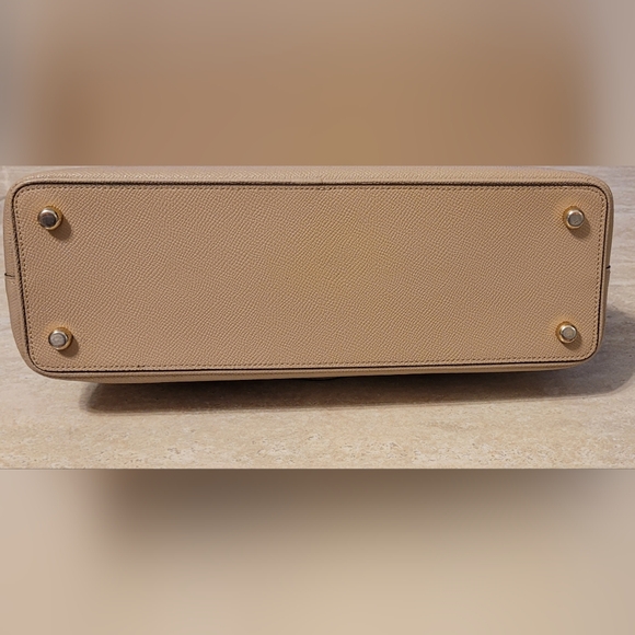 Coach Crossgrain Leather Katy Satchel 2553 With Matching Wallet EUC (Mauve) - Picture 3 of 16